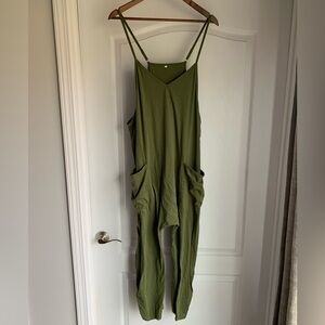 Olive Green Women's hotshot Jumpsuit